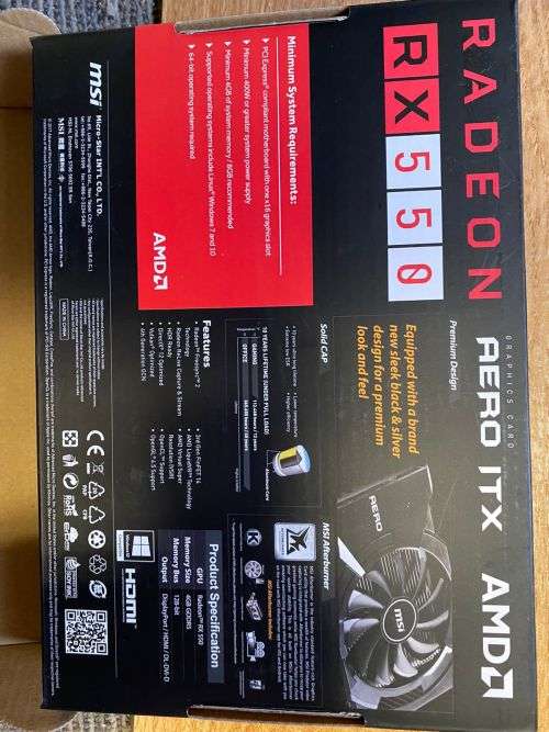 Rx 550 graphics cards