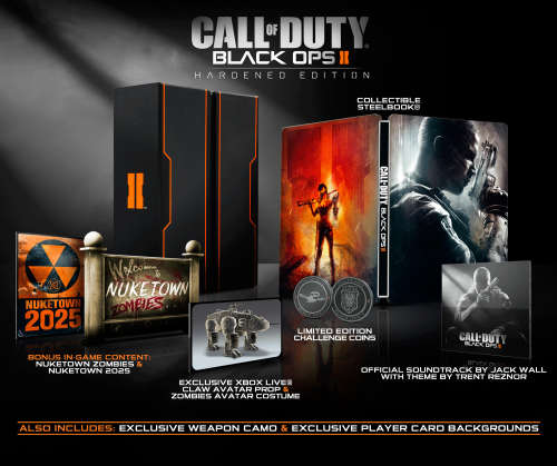 Xbox 360 COD Black Ops 2 STEEL EDITION
