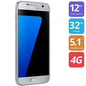 SAMSUNG GALAXY S7 SILVER TITANIUM