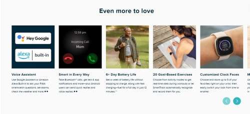 Fitbit Sense Smartwatch and Fitness Tracker