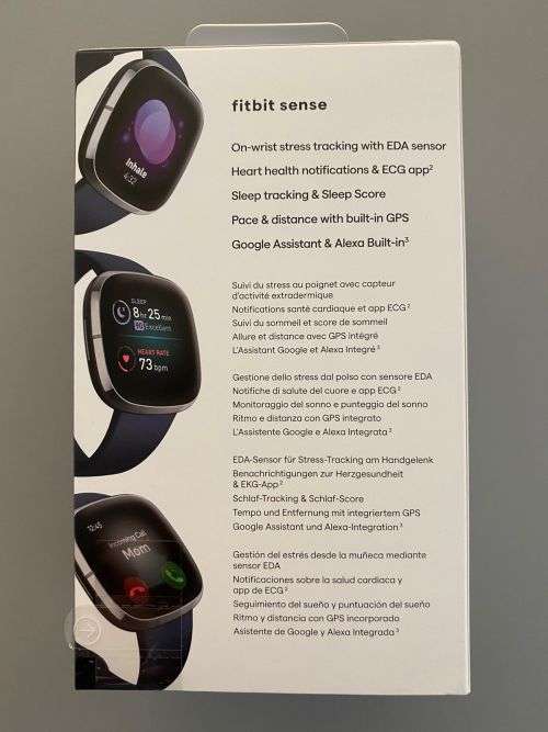Fitbit Sense Smartwatch and Fitness Tracker