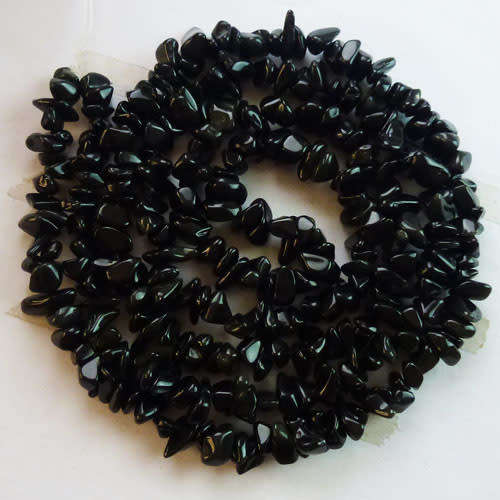 Natural ONYX chipstrand +-90cm