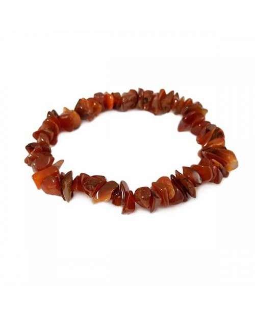 Natural chipstrand bracelet - CARNELIAN
