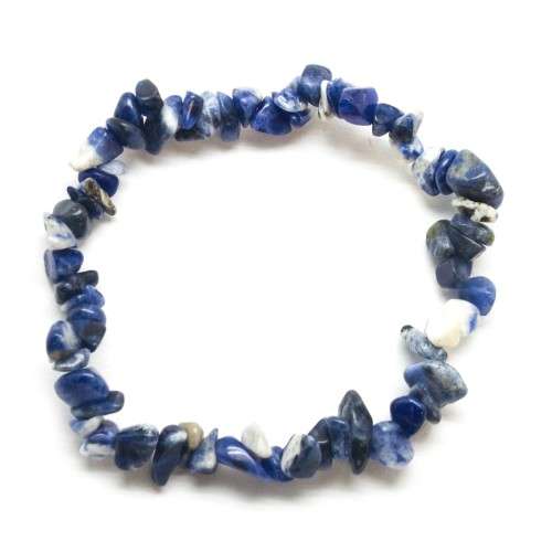 Natural chipstrand bracelet - SODALITE