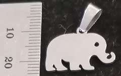 STAINLESS STEEL Pendant - Elephant