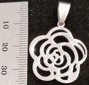 STAINLESS STEEL Pendant - Flower