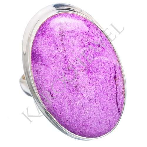 Sterling silver ring - SUGILITE (size 6.5 / N)