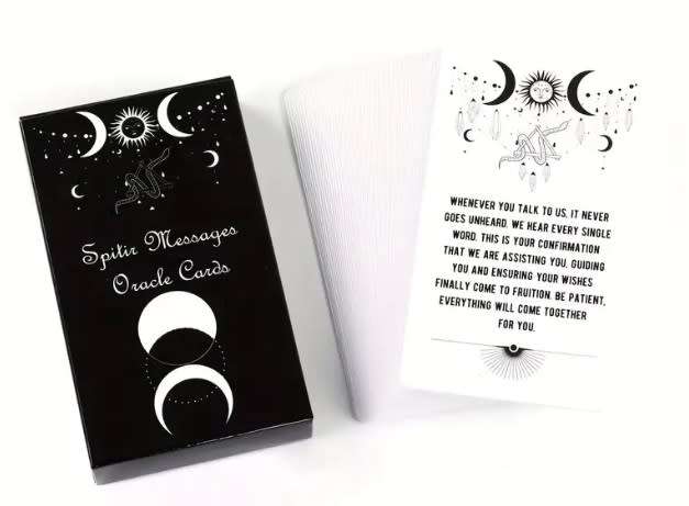 Spirit Messages oracle card deck