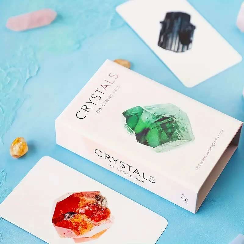Crystals: The Stone Deck oracle cards