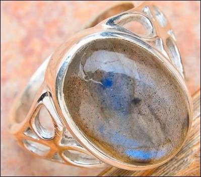 Sterling silver ring - LABRADORITE - Dreams Collection