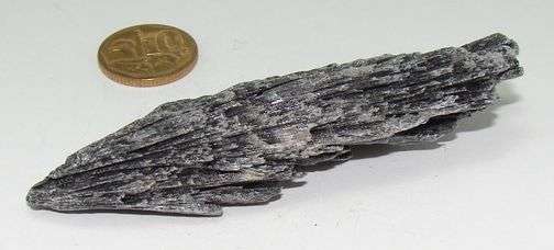 RARE!!! Natural raw BLACK KYANITE