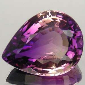 39.68 cts AMETRINE pear facet (Bolivia)