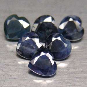 5.33 cts Natural SAPPHIRE heart facets (Madagascar) - sold individually