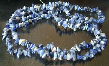 SODALITE chips - use on it's own or make your own gemstone jewellery