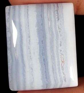 100% Natural BLUE LACE AGATE cabochon (Africa)