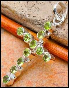 Sterling silver pendant - PERIDOT - Dreams Collection