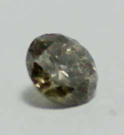 Not so ugly duckling! Sparkling 3.5mm Natural CHAMPAGNE DIAMOND round facet (Africa)