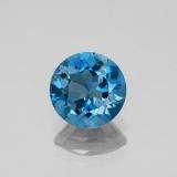 100% Natural 1.15 cts KASHMIR BLUE TOPAZ round facet (Brazil)