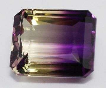 33.84 cts AMETRINE octagon facet (Bolivia)