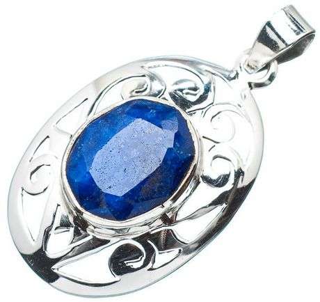 Sterling silver pendant - SAPPHIRE - Dreams Collection