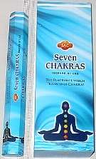 7 Chakras incense (20 stick tube)