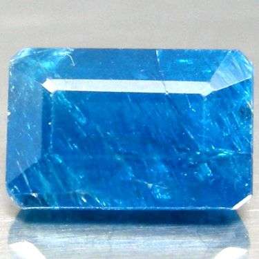 100% Natural APATITE octagon facet (Madagascar) 1.53 cts