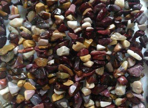 Natural MOOKAITE chipstrand +-90cm