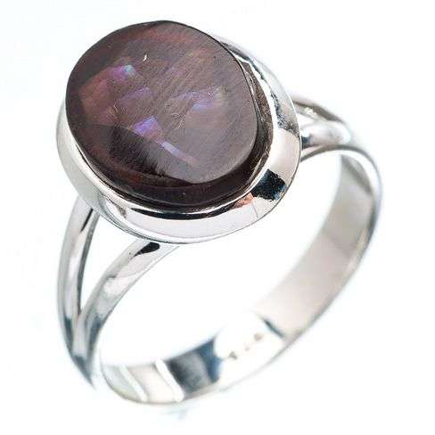 Sterling silver ring - MEXICAN FIRE AGATE - Dreams Collection (size 7 / O)