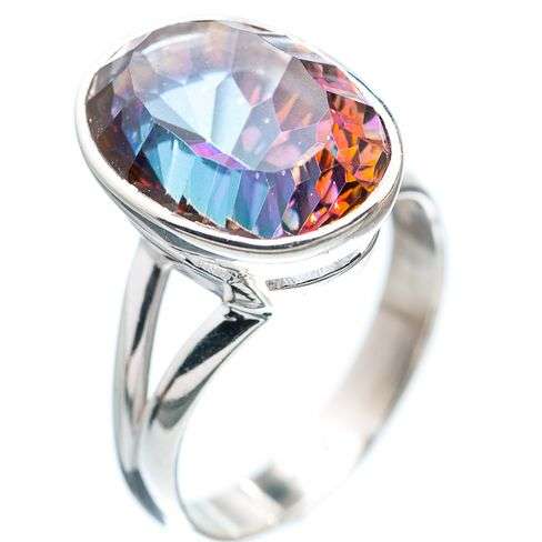 Sterling silver ring - MYSTIC TOPAZ - Dreams Collection (size 6.75 / N to O)