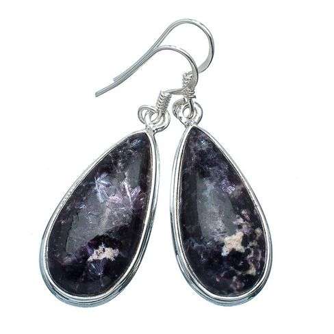 Sterling silver earrings - SUGILITE - Dreams Collection