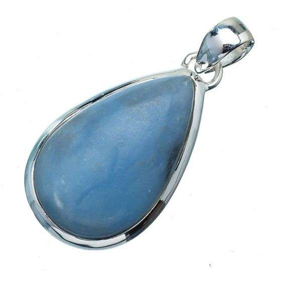 Sterling silver pendant - ANGELITE - Dreams Collection