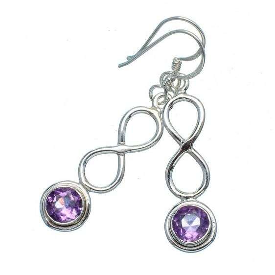 Sterling silver earrings - AMETHYST - Dreams Collection