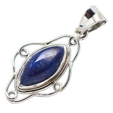 Sterling silver pendant - LAPIS LAZULI - Dreams Collection