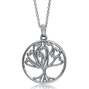 Sterling Silver pendant - TREE OF LIFE (excluding chain)