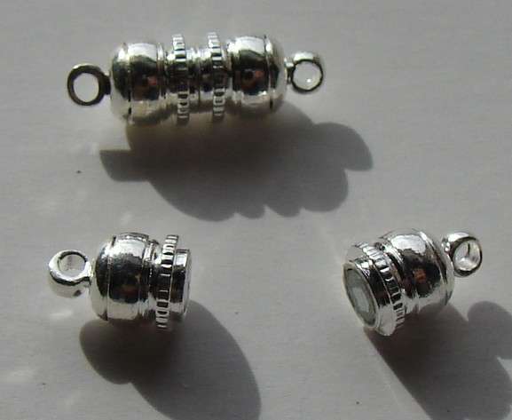 Decorative Silver MAGNETIC clasp
