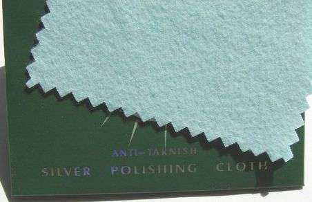 Anti-Tarnish SILVER POLISHING CLOTH - sold individually