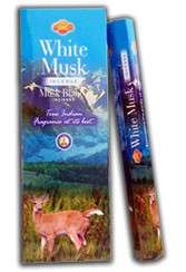 White Musk Incense (20 stick tube)