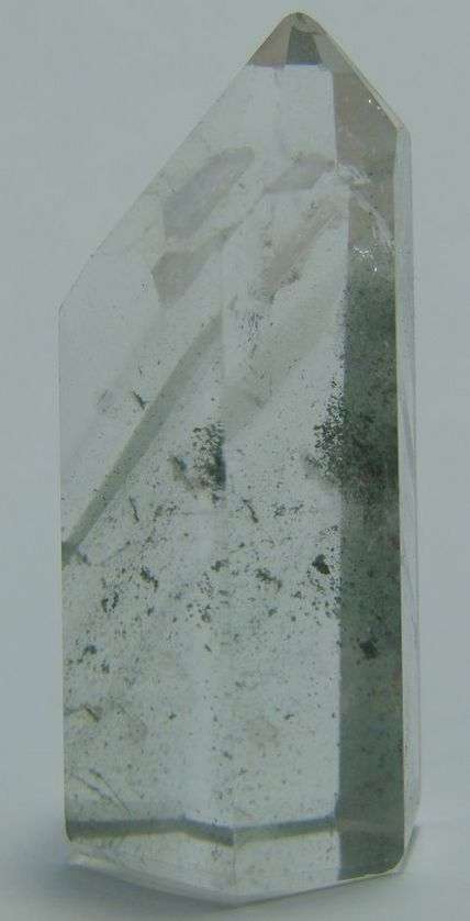 Natural QUARTZ CRYSTAL point with phantoms