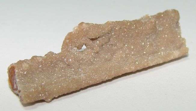 Natural FULGURITE 20.00 cts - exceptionally rare - Lightning Sand formation! (Desert glass)