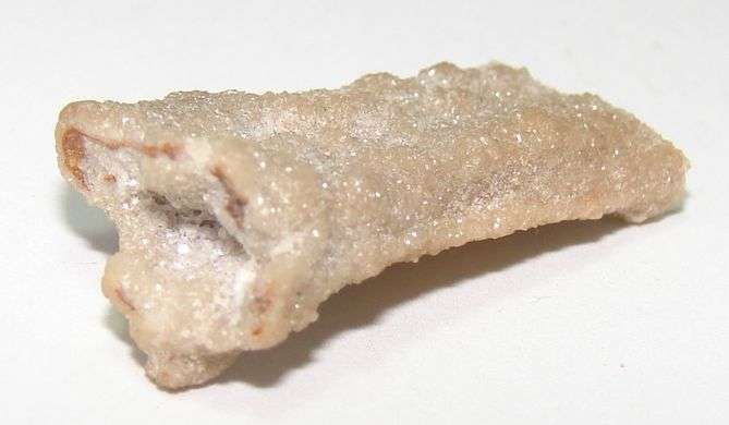 Natural FULGURITE 14.07 cts - exceptionally rare - Lightning Sand formation! (Desert glass)