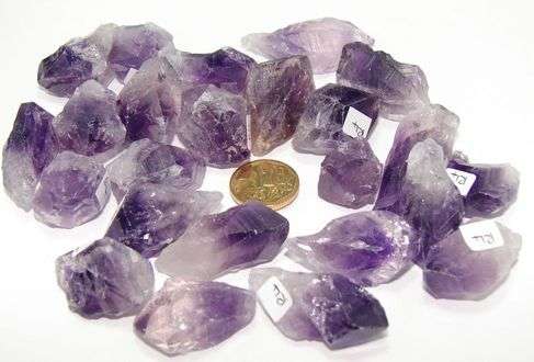 Natural AMETHYST points