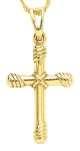 9ct Gold CROSS pendant