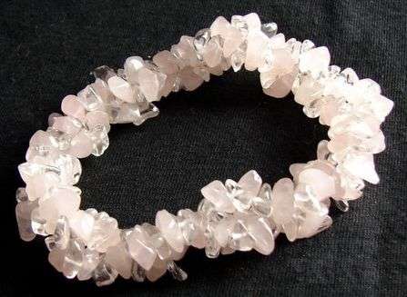 ROSE QUARTZ & CRYSTAL QUARTZ Bracelet