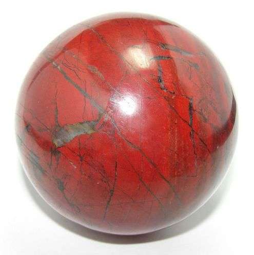 Natural RED JASPER sphere 68mm