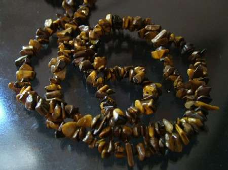 TIGER'S EYE chips - use on it's own or work it into gemstone jewellery