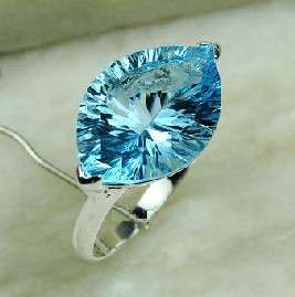 Natural TOPAZ set in Sterling Silver