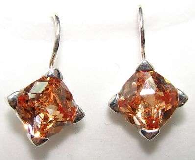 Sterling silver earrings - TOPAZ