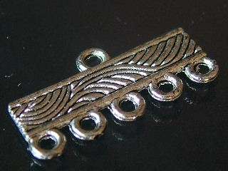 1-to-5 Nickel end bar / joiner - sold individually