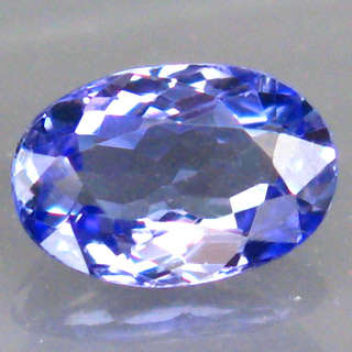PRICE REDUCED! 0.47 cts D-Block TANZANITE oval facet (Tanzania, Africa)
