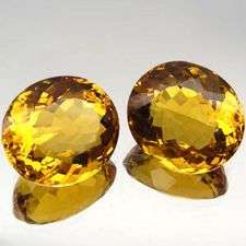 50.93 cts Natural CITRINE oval facets (Brazil) - 1 piece left